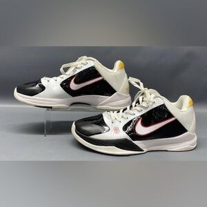 Nike Kobe 5 Protro Alternate Bruce Lee White Black Red Men’s Size 9.5